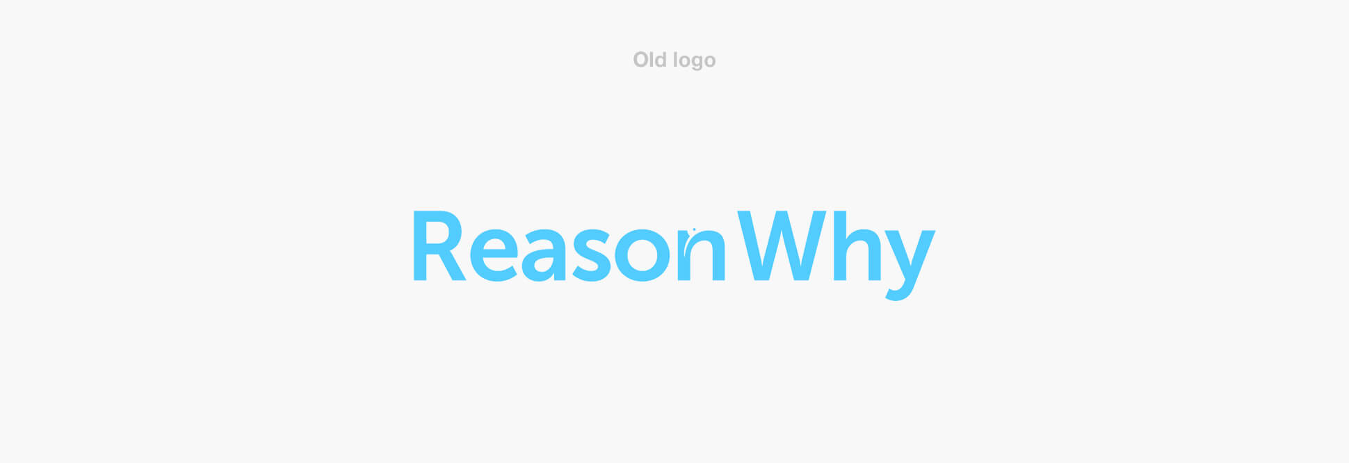 Logotipo de ReasonWhy sobre fondo negro