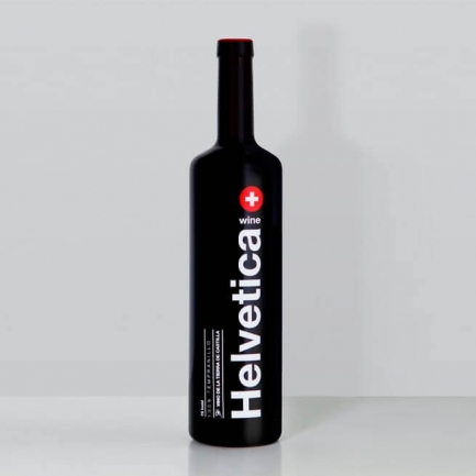 La botella de Helvetica Wine